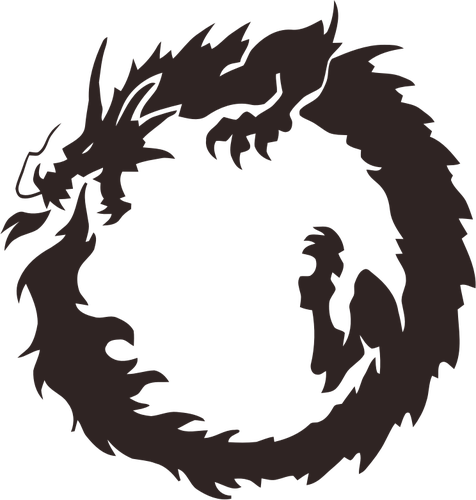 Free Dragon Black And White Silhouette Wing Clipart Clipart Transparent Background