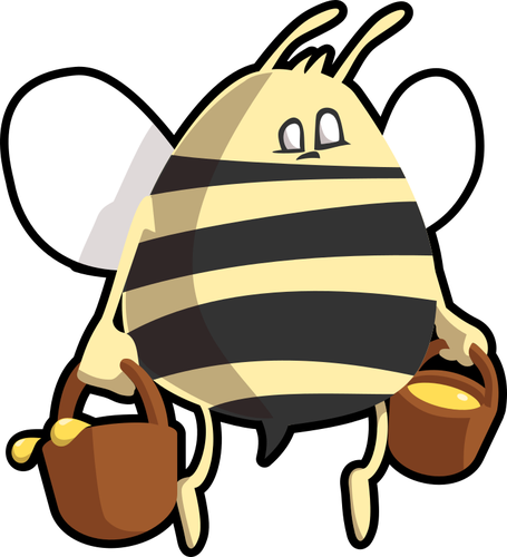 Free Bee Insect Line Headgear Clipart Clipart Transparent Background