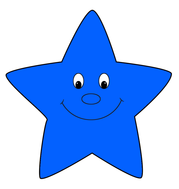 Free Fish Star Line Area Clipart Clipart Transparent Background