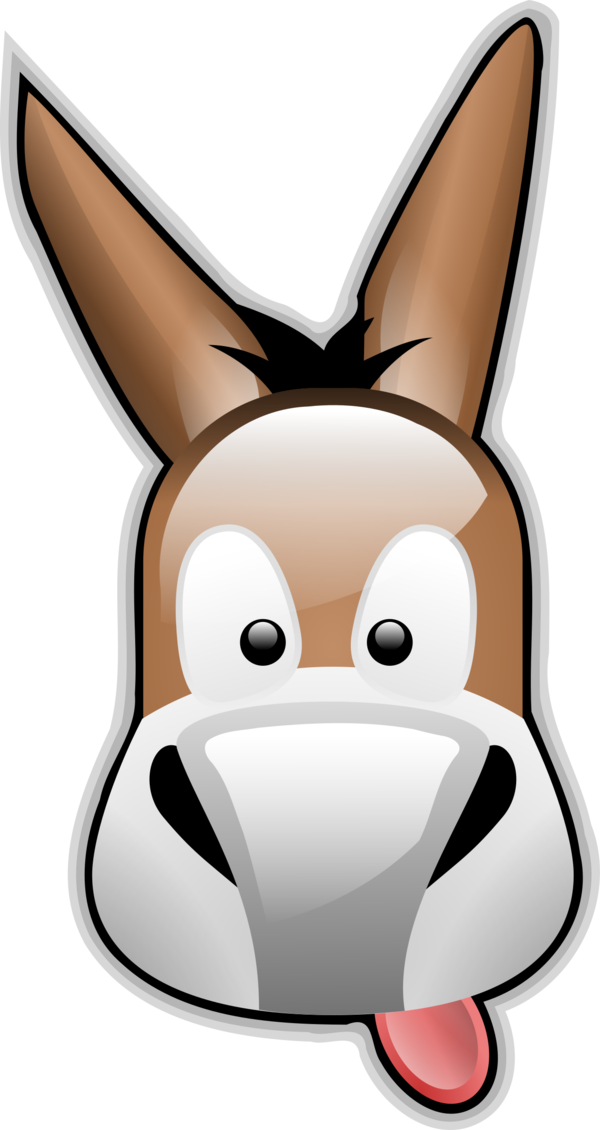 Free Donkey Nose Snout Rabbit Clipart Clipart Transparent Background