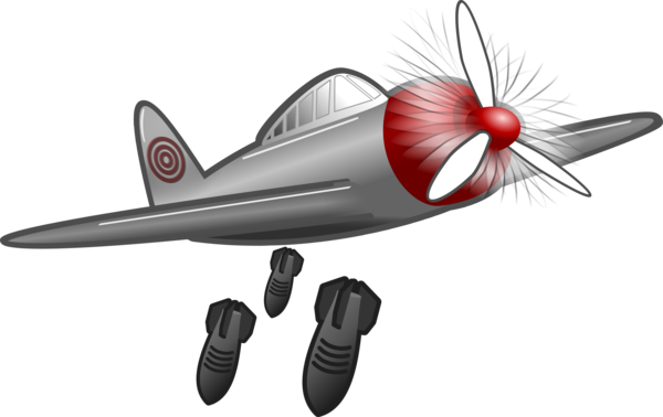 Free Fish Propeller Aircraft Airplane Clipart Clipart Transparent Background