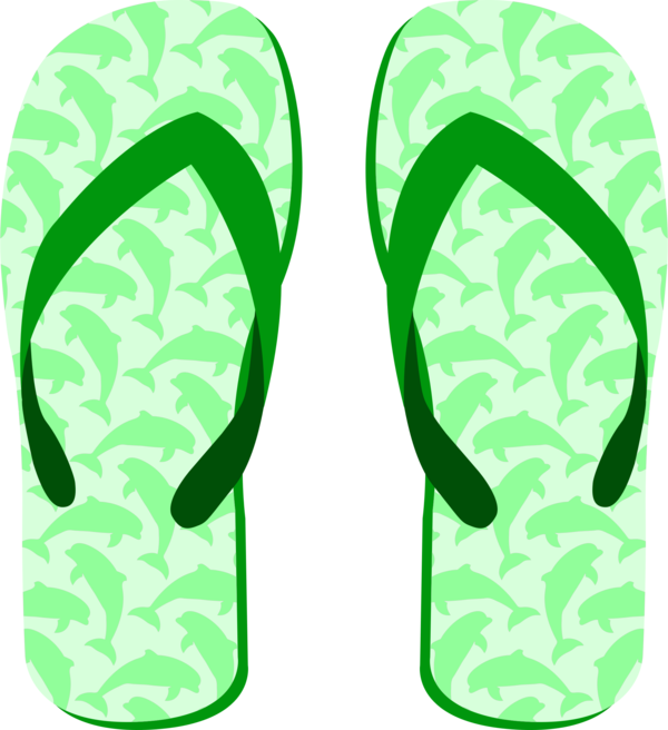 Free Walking Footwear Flip Flops Shoe Clipart Clipart Transparent Background