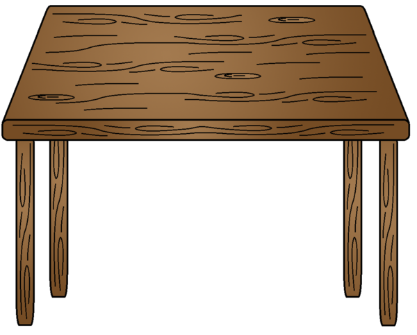 Free Dining Furniture Table Wood Stain Clipart Clipart Transparent Background