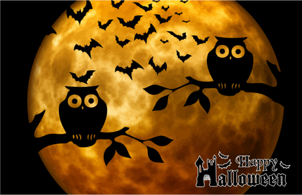 Free Bird Pumpkin Halloween Jack O Lantern Clipart Clipart Transparent Background