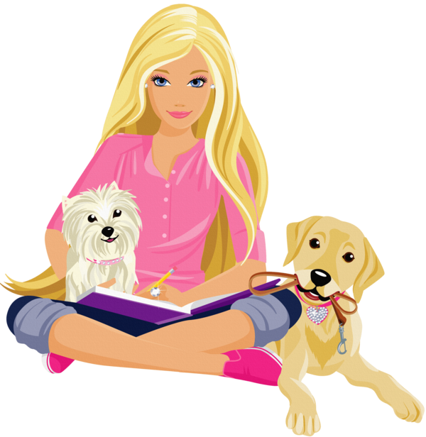 Free Dog Doll Dog Barbie Clipart Clipart Transparent Background