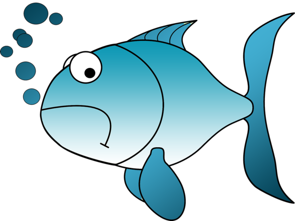 Free Fish Fish Tail Line Clipart Clipart Transparent Background