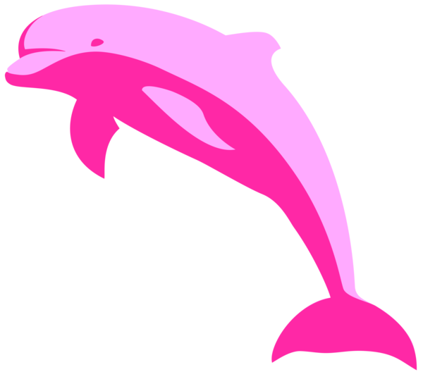 Free Dolphin Dolphin Magenta Fish Clipart Clipart Transparent Background