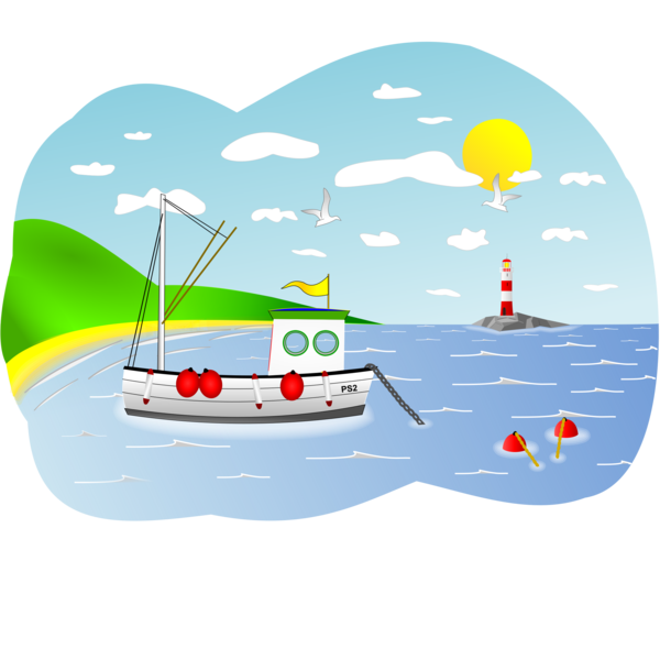 Free Fishing Water Sky Clipart Clipart Transparent Background
