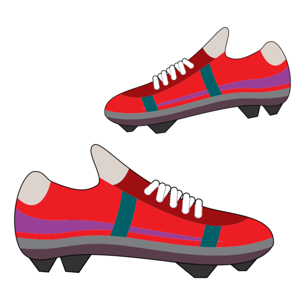 Free Walking Footwear Shoe Electric Blue Clipart Clipart Transparent Background
