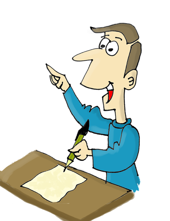 Free Reading Cartoon Male Hand Clipart Clipart Transparent Background