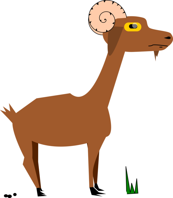 Free Camel Wildlife Horn Goats Clipart Clipart Transparent Background