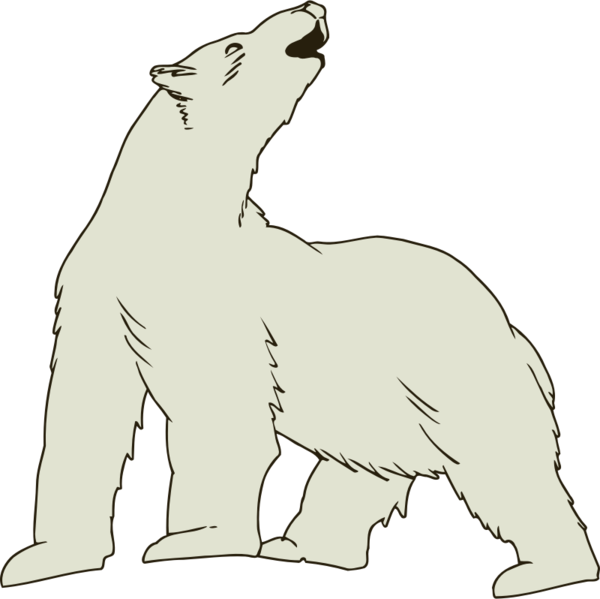 Free Bear Bear Wildlife Line Art Clipart Clipart Transparent Background