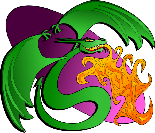 Free Dragon Cartoon Leaf Serpent Clipart Clipart Transparent Background