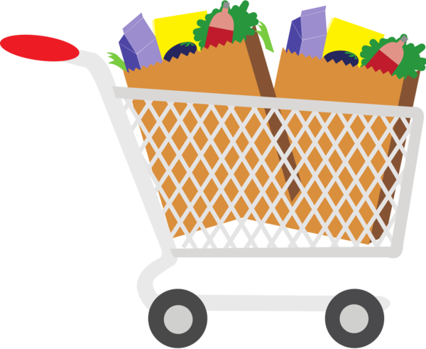 Free Shopping Food Line Area Clipart Clipart Transparent Background