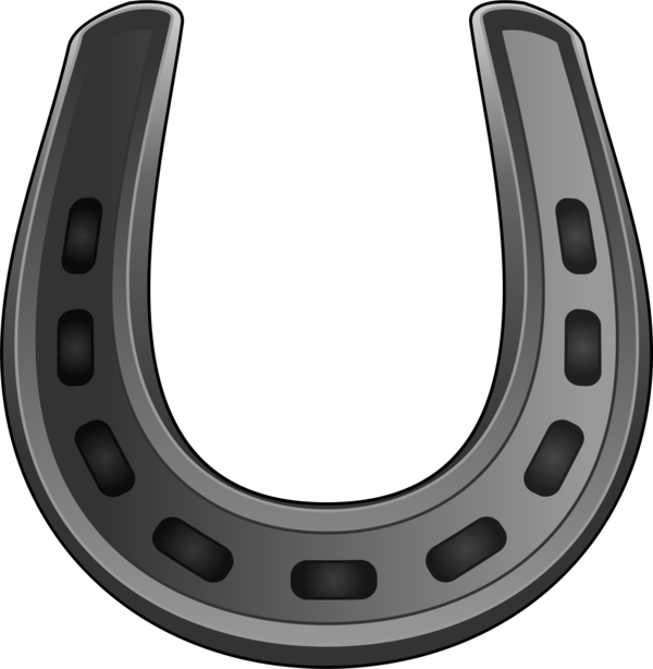 Free Horseshoes Sports Equipment Rim Horseshoe Clipart Clipart Transparent Background
