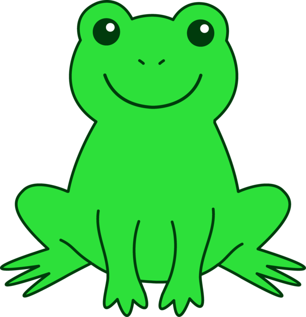 Free Frog Frog Toad Leaf Clipart Clipart Transparent Background