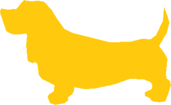 Free Dog Dog Line Area Clipart Clipart Transparent Background