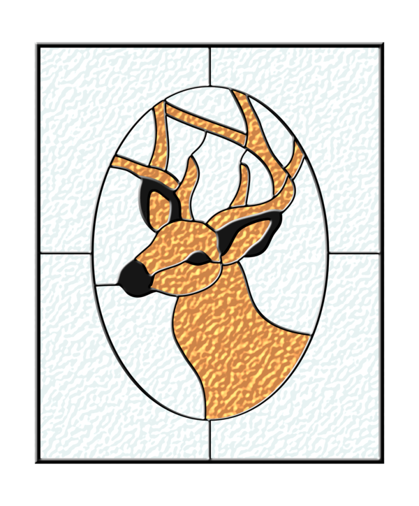 Free Deer Cartoon Line Drawing Clipart Clipart Transparent Background