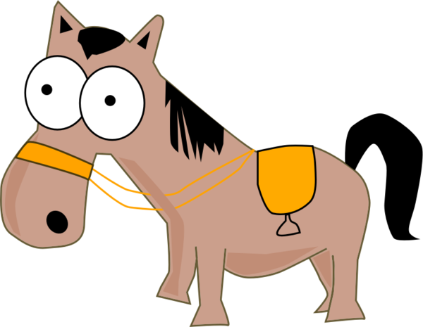 Free Donkey Horse Nose Cartoon Clipart Clipart Transparent Background