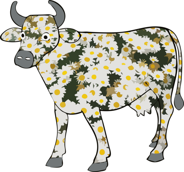 Free Cow Clothing Dairy Cow Line Clipart Clipart Transparent Background