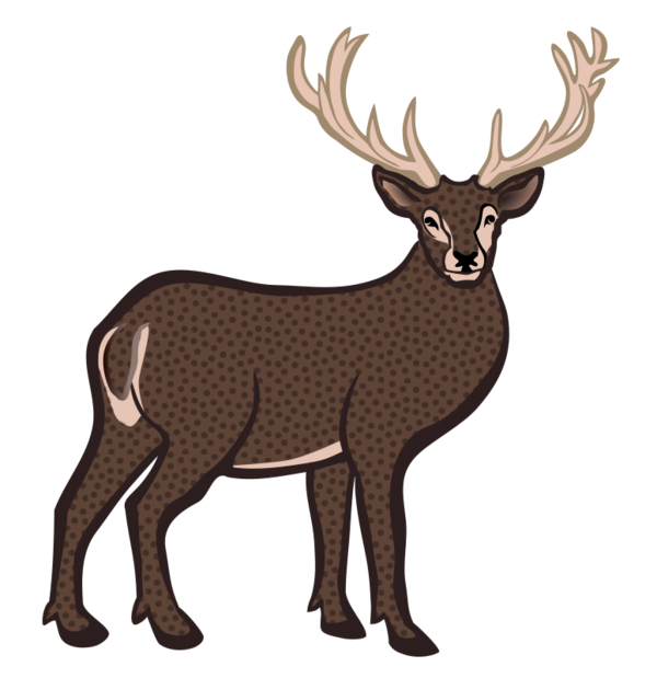 Free Hunting Deer Wildlife Elk Clipart Clipart Transparent Background