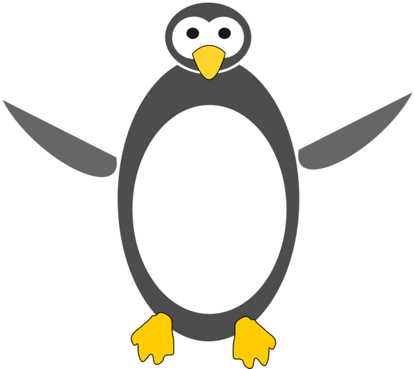 Free Bird Beak Bird Penguin Clipart Clipart Transparent Background