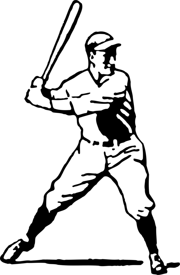 Free Bat Baseball Equipment Clothing Standing Clipart Clipart Transparent Background