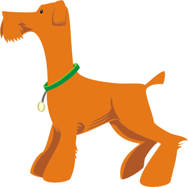 Free Walking Dog Tail Puppy Clipart Clipart Transparent Background