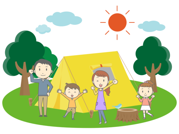 Free Camping Cartoon Play Child Clipart Clipart Transparent Background