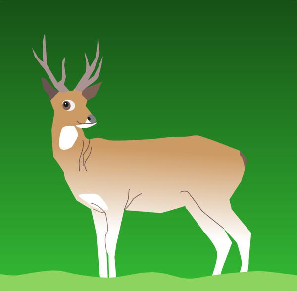 Free Deer Deer Wildlife Antler Clipart Clipart Transparent Background