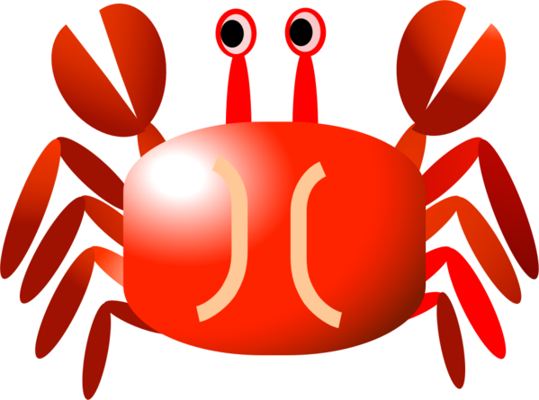 Free Crab Decapoda Clipart Clipart Transparent Background