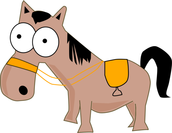 Free Donkey Horse Cartoon Nose Clipart Clipart Transparent Background