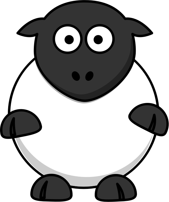 Free Goat Black And White Head Line Art Clipart Clipart Transparent Background