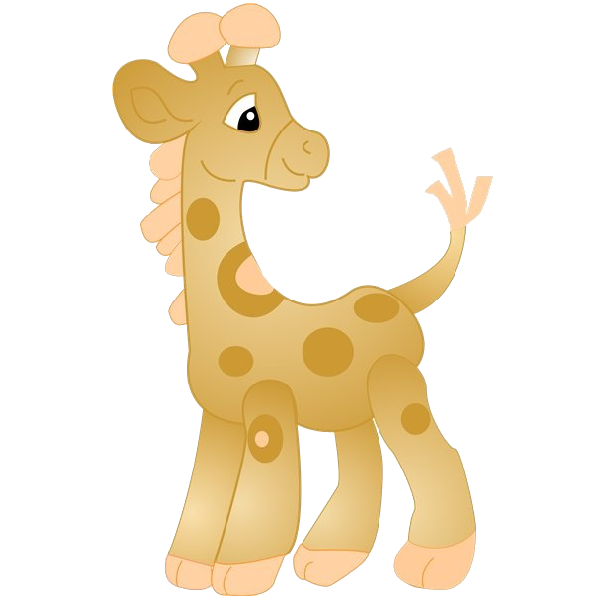 Free Baby Animal Giraffe Giraffidae Deer Clipart Clipart Transparent Background
