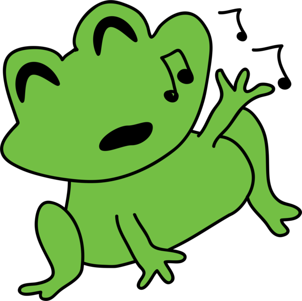 Free Frog Frog Leaf Toad Clipart Clipart Transparent Background