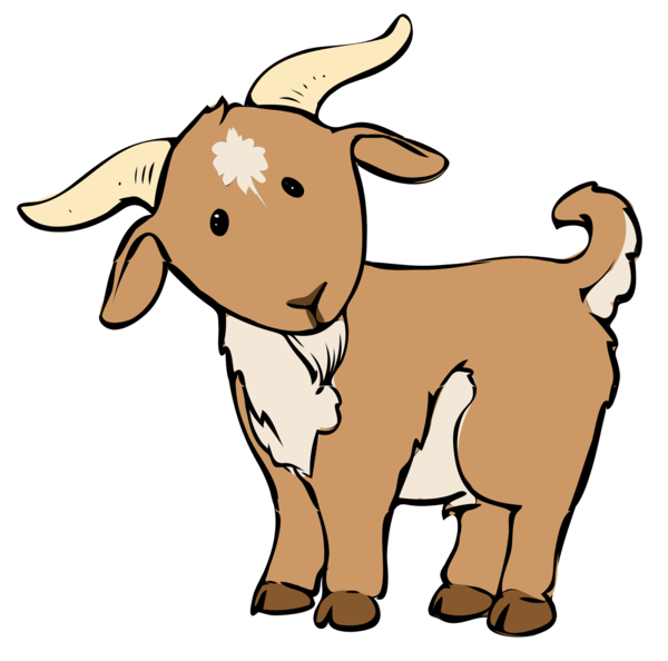 Free Goat Goats Puppy Horn Clipart Clipart Transparent Background