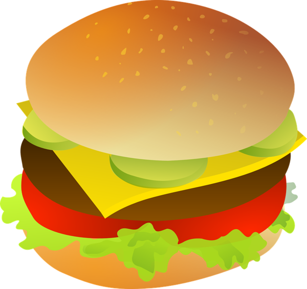 Free Dog Hamburger Cheeseburger Food Clipart Clipart Transparent Background