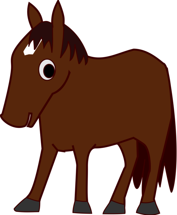 Free Donkey Horse Pony Mane Clipart Clipart Transparent Background