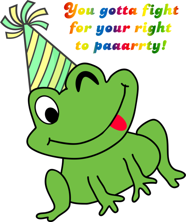 Free Frog Frog Text Leaf Clipart Clipart Transparent Background
