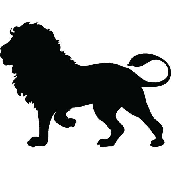 Free Dog Lion Black And White Dog Clipart Clipart Transparent Background
