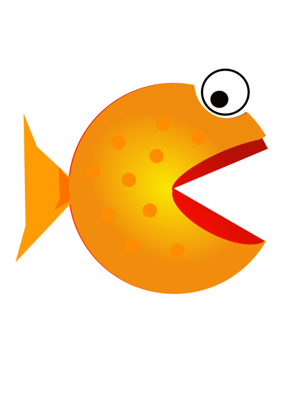 Free Fish Fish Beak Line Clipart Clipart Transparent Background