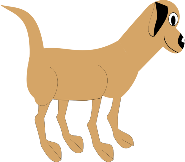Free Dog Dog Nose Tail Clipart Clipart Transparent Background