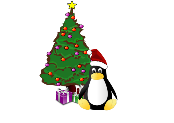 Free Bird Christmas Tree Penguin Christmas Ornament Clipart Clipart Transparent Background