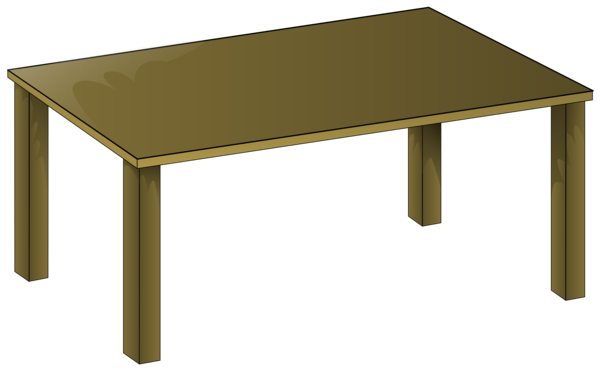 Free Dining Furniture Table Line Clipart Clipart Transparent Background