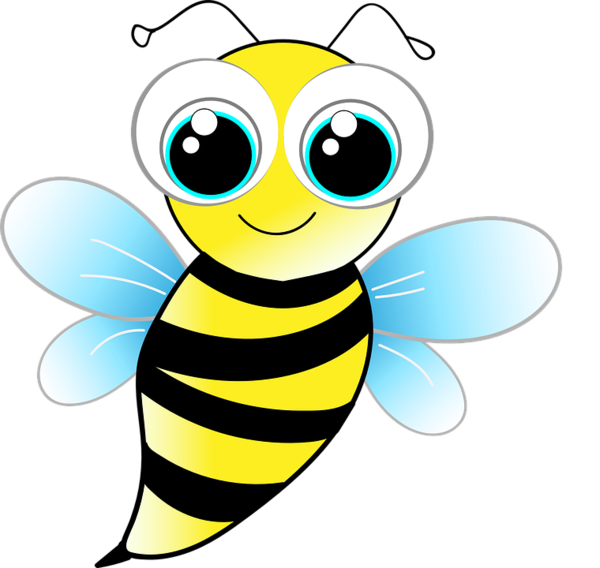 Free Bee Insect Honey Bee Pollinator Clipart Clipart Transparent Background