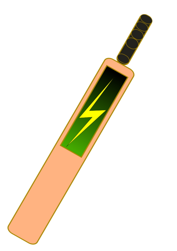 Free Bat Sports Equipment Cricket Bat Clipart Clipart Transparent Background