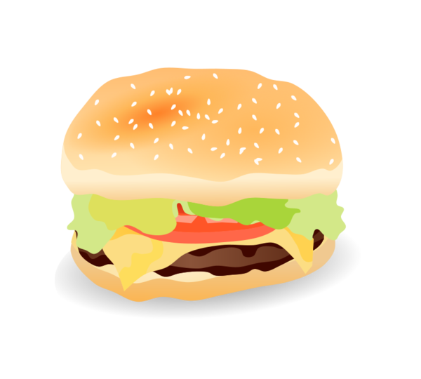 Free Dog Hamburger Fast Food Cheeseburger Clipart Clipart Transparent Background