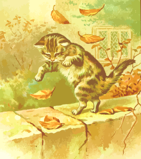 Free Cat Cat Wildlife Wild Cat Clipart Clipart Transparent Background