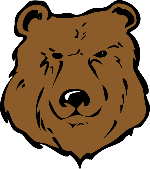 Free Bear Nose Bear Head Clipart Clipart Transparent Background