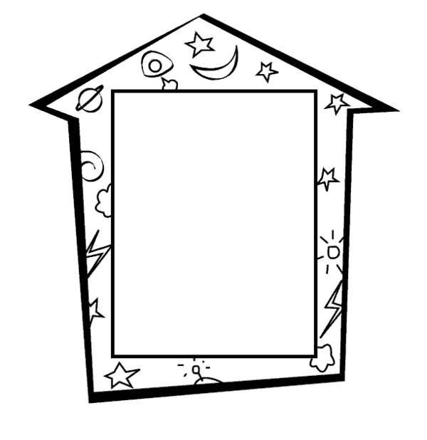 Free Bear Black And White Structure Picture Frame Clipart Clipart Transparent Background